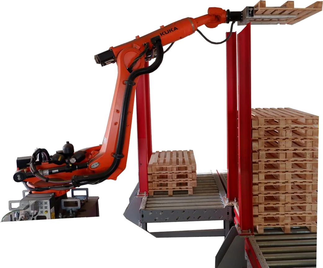 RST2000 — Robot sztaplujący palety